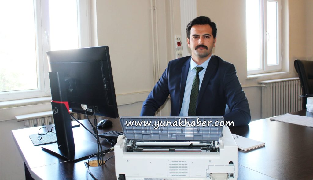 Yunak Maliyesine (Mal Müdürlüğü) Atanan Gelir Uzmanı Musa Varol Görevine Başladı