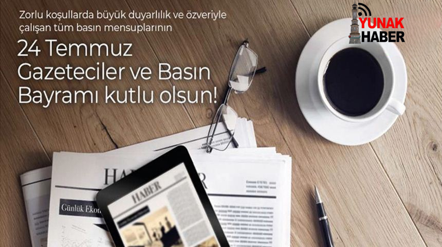 Yunak Haber’e Devlet Ricali ve İlçe Protokolünden Kutlama