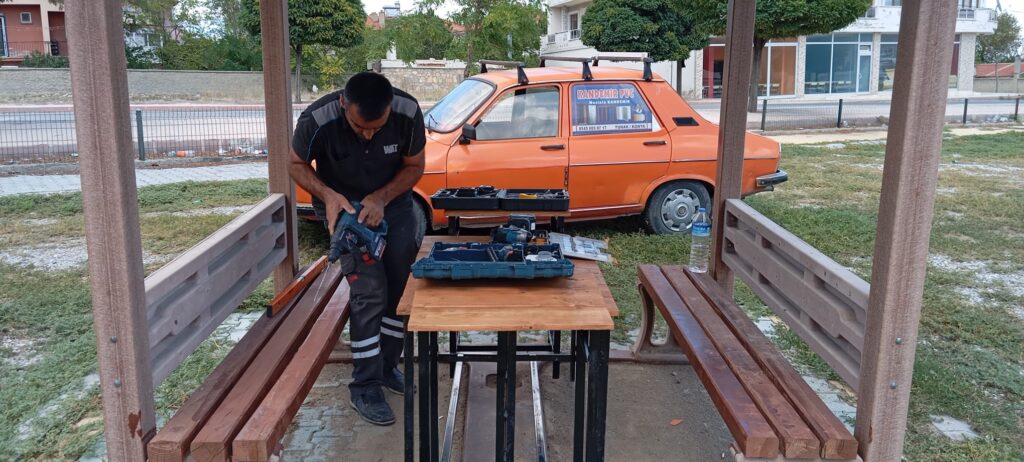 Park Alanına İnce Dokunuş