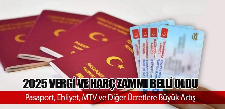 Yeni Yılda Uygulanacak Gelir Vergisi Tarifesi İle Vergi ve Harç Tutarları Açıklandı