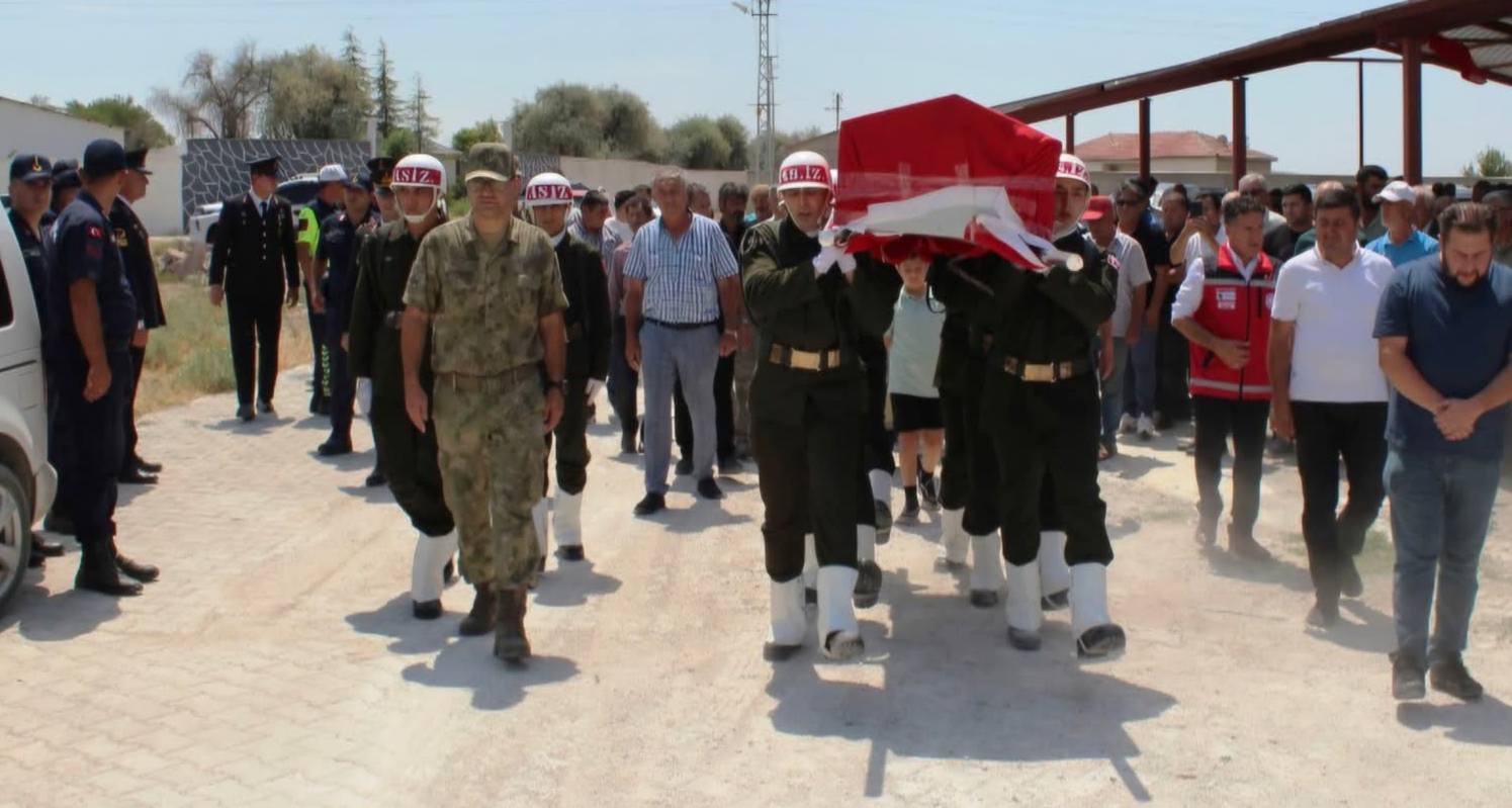 Kıbrıs Gazisi Abdil Erdoğan, Yunak’ta Son Yolculuğuna Uğurlandı