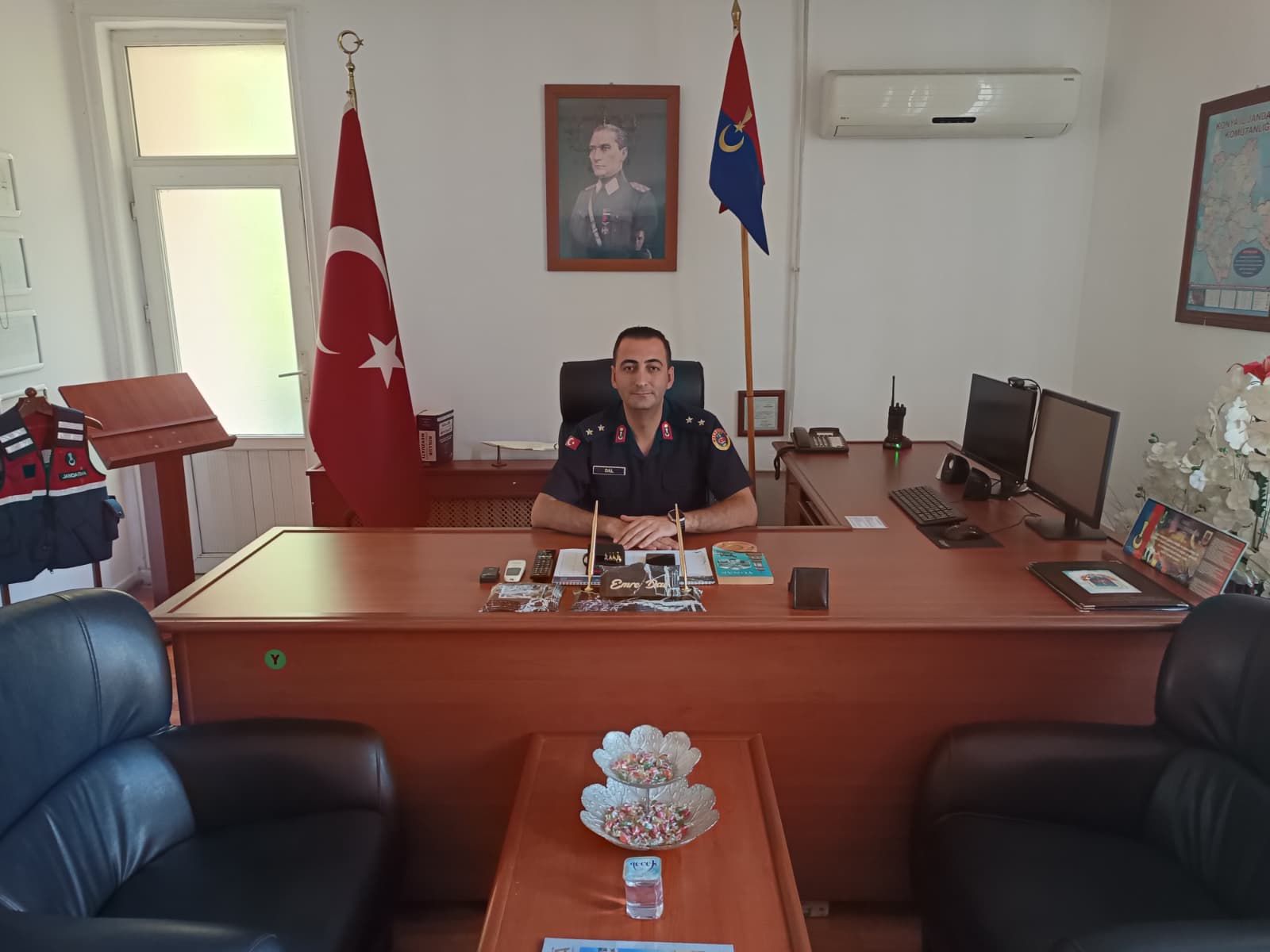 Yunak İlçe Jandarma Komutanlığına Emre Dal Atandı