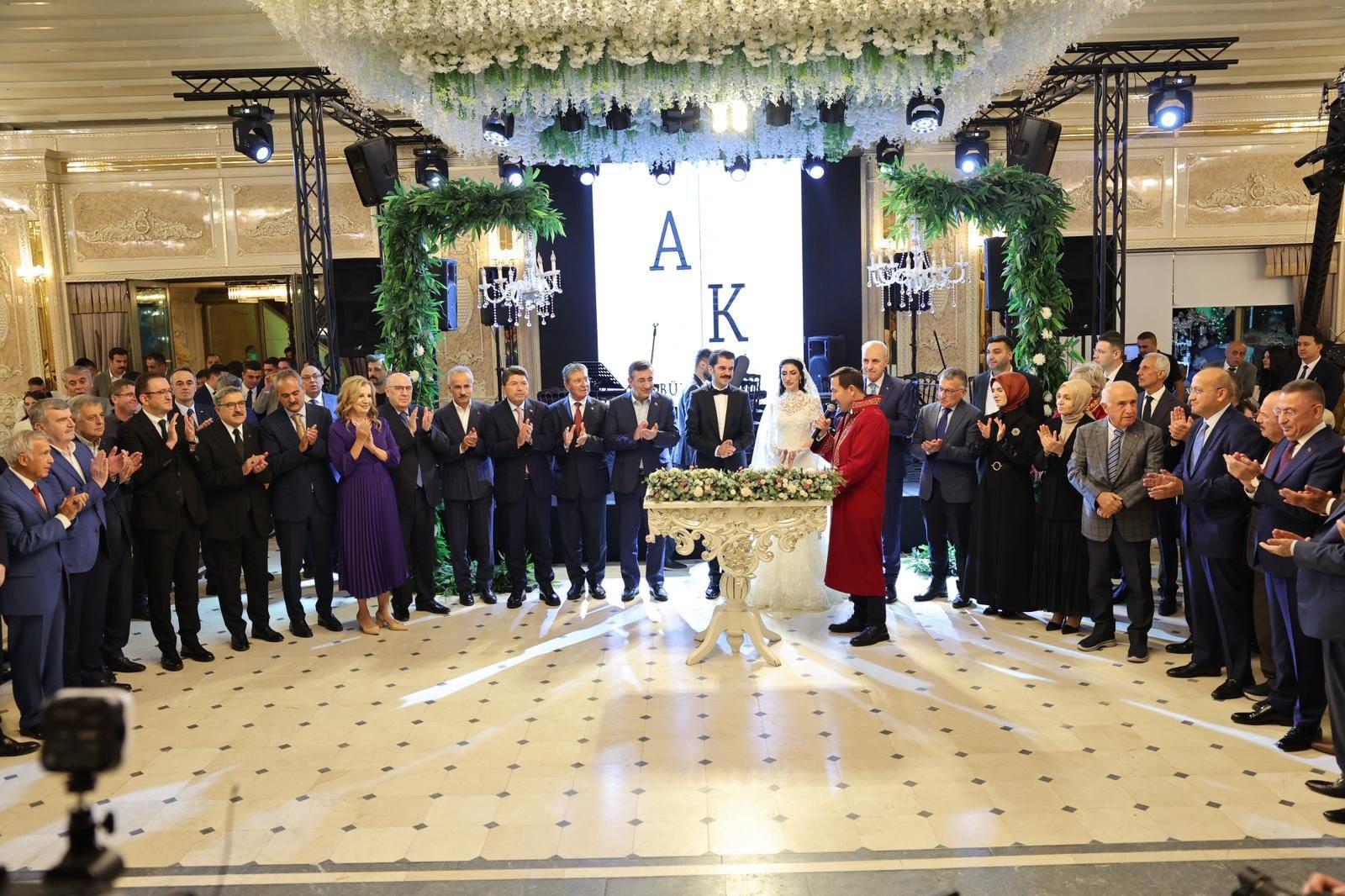 Başkent Ankara’da Devlet Protokolünü Buluşturan Konya Düğünü